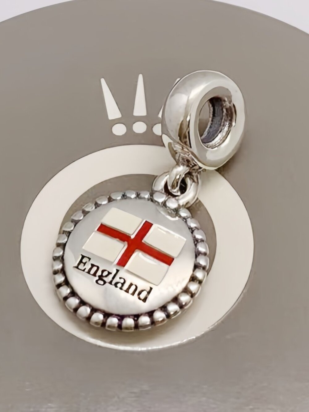 Pandora England Flag Charm
